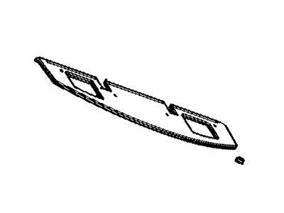 Toyota 64330-14350-01 Panel Assembly, Package Tray Trim