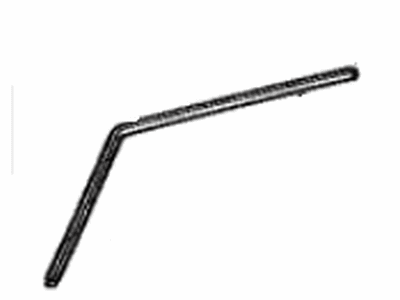 Toyota 75552-14130 Moulding, Roof Drip Side Finish, LH