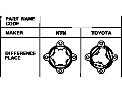 1984 Toyota Celica CV Joint - 42350-22010
