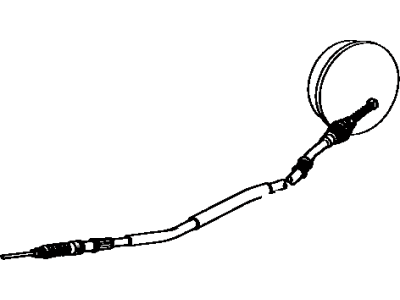 1983 Toyota Celica Parking Brake Cable - 46420-14170
