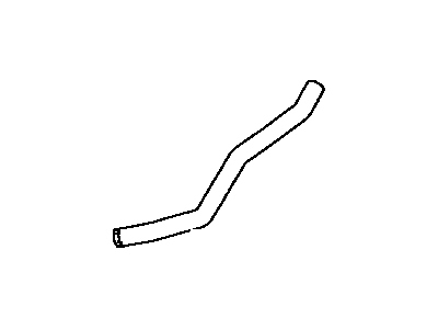 Toyota 87245-48600 Hose, Heater Water, Outlet B