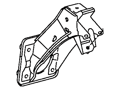 Toyota 55106-48090 Support Sub-Assy, Brake Pedal