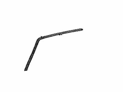 Toyota 75552-03010 Moulding, Roof Drip Side Finish, LH