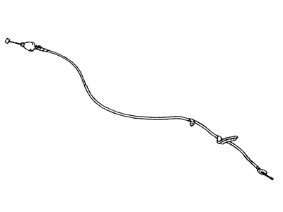 Toyota 46430-48100 Cable Assembly, Parking Brake