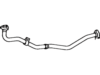 Toyota 17410-61160 Front Exhaust Pipe Assembly
