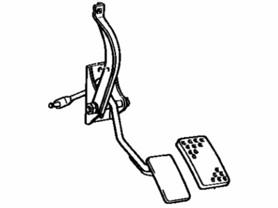 Toyota 78120-90A07 Rod Assembly, Accelerator Pedal