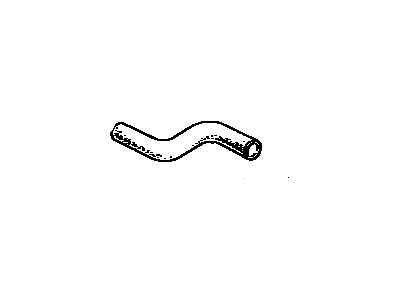 Toyota 87245-90A35 Hose, Rear Heater Water Outlet, C