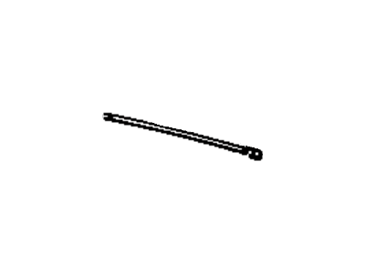 Toyota 75586-90A00 Moulding, Roof Drip, Rear