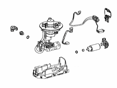 2022 Toyota Highlander Fuel Pump - 77020-0E162