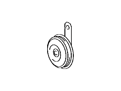 Toyota 86520-22260 Horn Assembly, Low Pitch