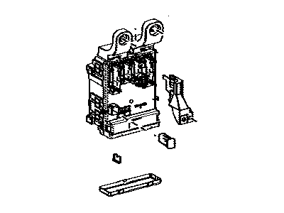 Toyota 82730-0R161 Block Assembly, Instrument