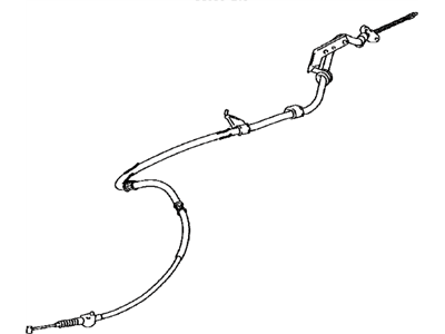 Toyota 46420-0E050 Cable Assembly, Parking