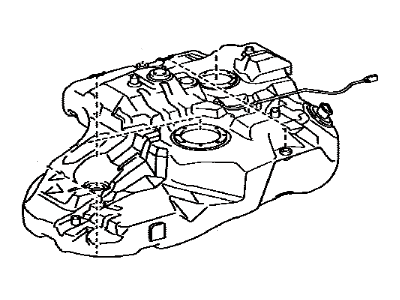 Toyota 77001-0E050 Tank Sub-Assembly, Fuel