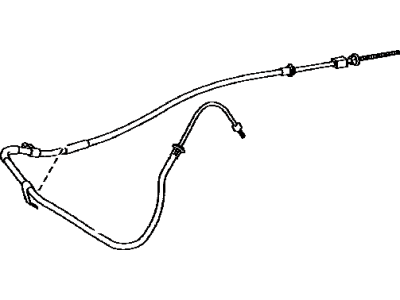 Toyota 46410-33170 Cable Assembly, Parking Brake