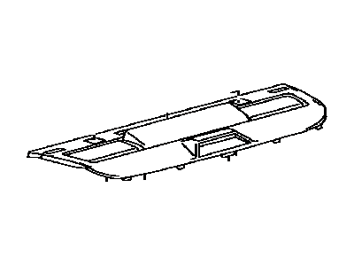 Toyota 64303-33110-B0 Panel Assy, Package Tray Trim