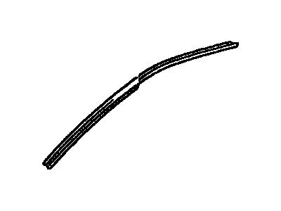 Toyota 61263-16100 Channel, Roof Drip Side, Front RH