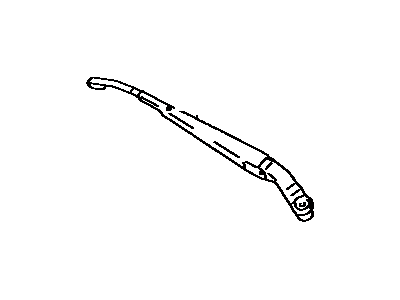 Toyota 85221-16180 Front Windshield Wiper Arm, Left