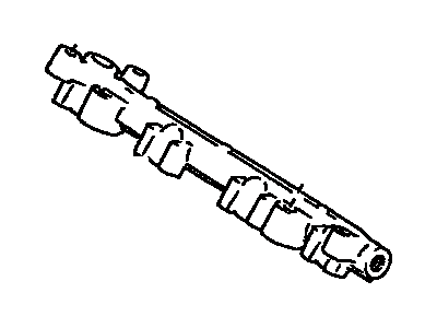 Toyota 23814-11071 Pipe, Fuel Delivery