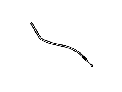 Toyota Paseo Fuel Door Release Cable - 77035-16240