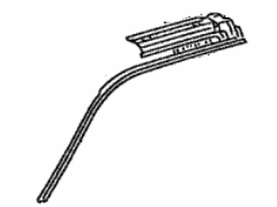 Toyota 61212-16180 Rail, Roof Side, Outer LH