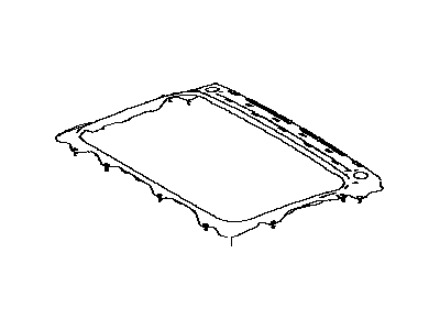 Toyota 63142-0R030 Reinforcement, Roof Panel