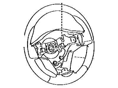 Toyota 45100-0R120-C0 Wheel Assembly, Steering