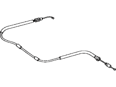 2005 Toyota Echo Throttle Cable - 78180-52011