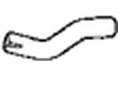 Toyota 16297-37010 Hose, Water By-Pass
