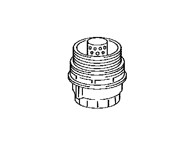Toyota 15620-36020 Cap Assembly, Oil Filter