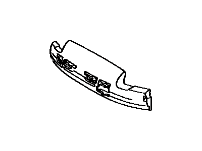 Toyota 52611-14120 Absorber, Front Bumper Energy