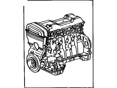 Toyota 19000-46132 Engine Assembly, Partial