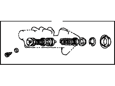 Toyota 04493-14160 Brake Master Cylinder Repair Kit