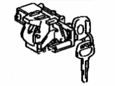 Toyota 69056-14140 Cylinder & Key Set, Glove Compartment Lock