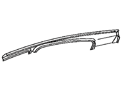 Toyota 61213-52220 Rail, Roof Side, Outer