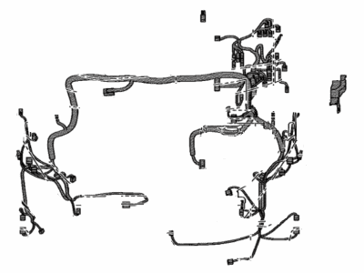 Toyota 82111-5CP73 Wire, Engine Room Main