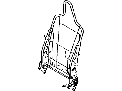Toyota 71640-52330 Spring Assembly, Front Seat