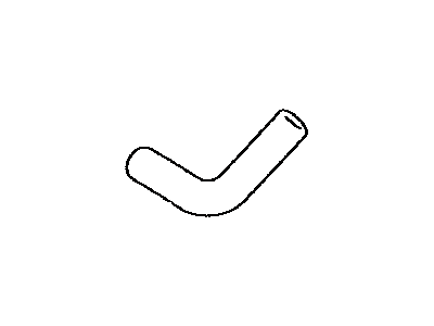 Toyota 16262-21060 Hose, Water Inlet
