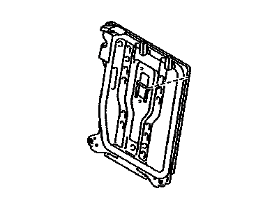 Toyota 71017-52800 Frame Sub-Assembly, Rear Seat