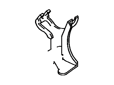 Toyota 78184-12250 Bracket, Accelerator Control Cable