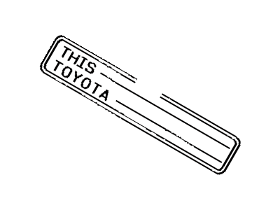 Toyota 74515-14010