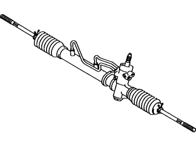 Toyota 44250-12230 Power Steering Gear Assembly(For Rack & Pinion)
