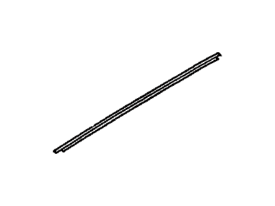 Toyota 61265-13030 Channel, Roof Drip Side, Center RH