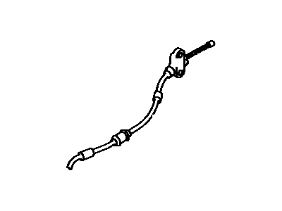 1990 Toyota Corolla Parking Brake Cable - 46420-12371