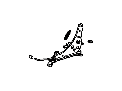Toyota 72020-14060 Adjuster Assy, Reclining Seat Back, LH