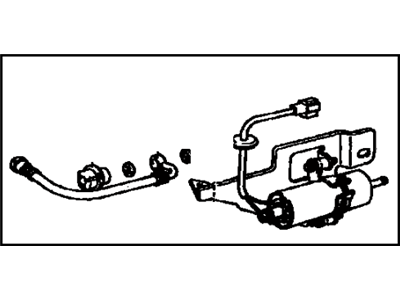 Toyota 23210-45020 Fuel Pump Assembly W/Motor & Bracket