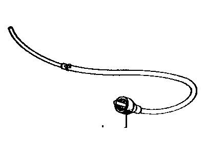 Toyota 83710-19436 Speedometer Drive Cable Assembly, No.1