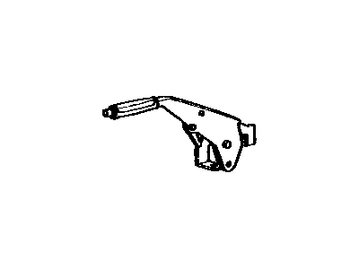 Toyota 46201-14070-06 Handle Assembly, Parking Brake Control