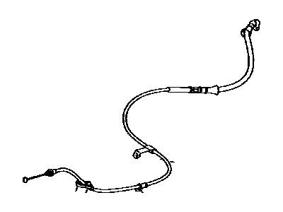 Toyota 46420-06170 Cable Assembly, Parking