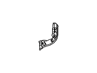 Toyota 53714-06090 Extension, Front Fender