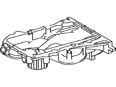 Toyota 12101-0H050 Pan Sub-Assembly, Oil